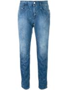 Stella Mccartney Star Accent Straight-fit Jeans, Women's, Size: 24, Blue, Cotton/polyester/spandex/elastane