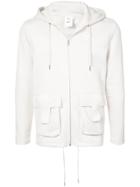 Puma Zipped Hooded Sweatshirt - Neutrals
