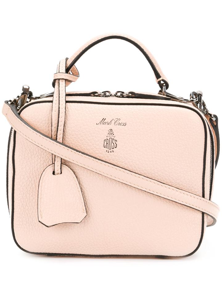 Mark Cross Baby Laura Handbag - Pink & Purple