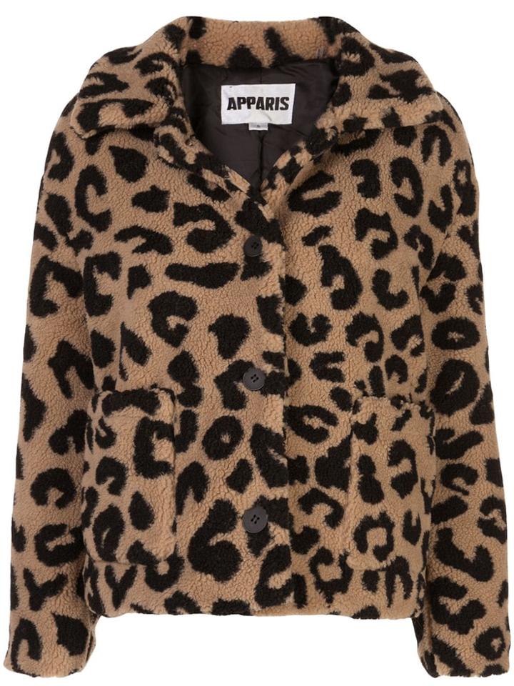 Apparis Apparis Alexa Coat - Brown