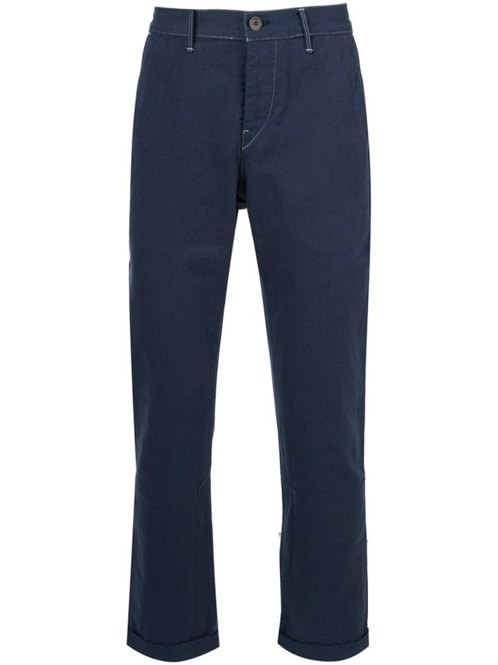 3x1 'm3' Cropped Trousers - Blue
