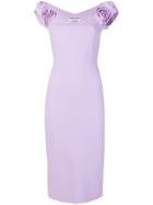 Chiara Boni La Petite Robe Kajsa Rose Dress - Pink & Purple
