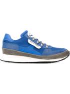Dsquared2 Lace-up Sneakers, Men's, Size: 42, Blue, Suede/polyester/leather/rubber