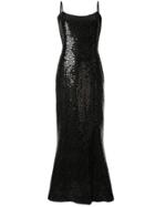 Chanel Vintage Sequined Dress - Black