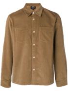 A.p.c. Corduroy Shirt Jacket - Neutrals
