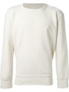 Simon Miller Exposed Seam Sweatshirt, Men's, Size: 1, Nude/neutrals, Organic Cotton