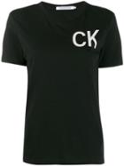 Calvin Klein Jeans Ck Print T-shirt - Black
