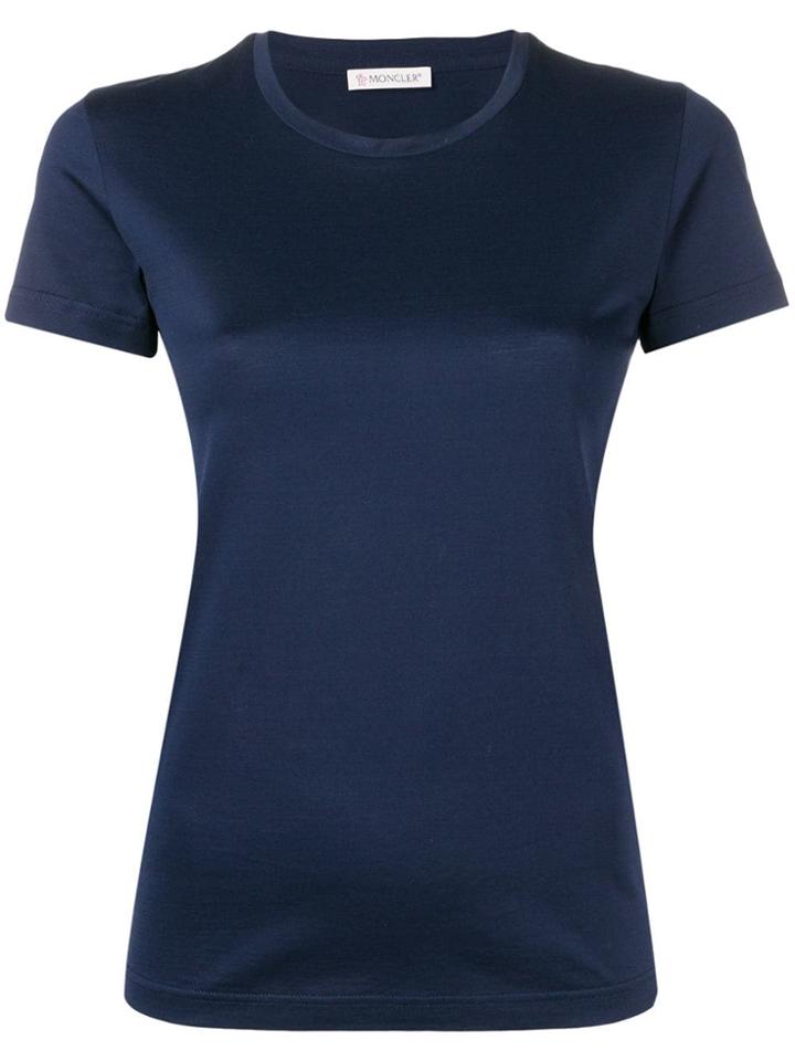 Moncler Crew Neck T-shirt - Blue