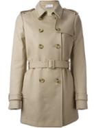 Red Valentino Circle Patch Trench Coat