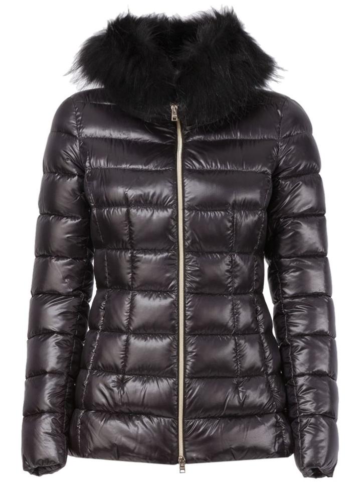 Herno Fox Fur Collar Padded Jacket