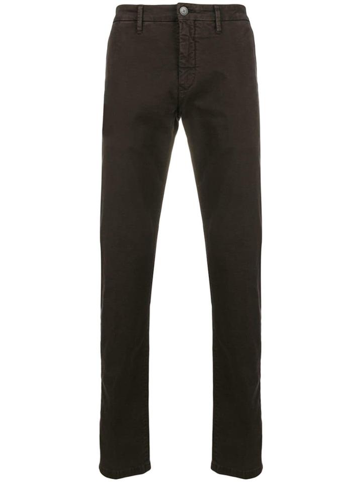 Siviglia Slim Fit Chinos - Brown