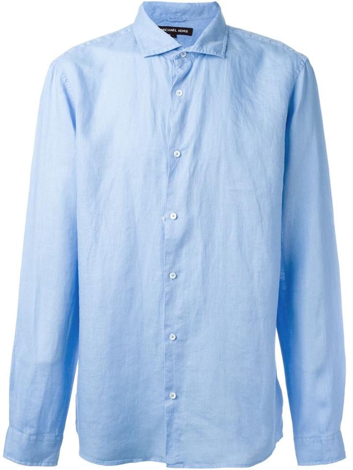 Michael Kors Cutaway Collar Shirt