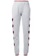 Philipp Plein - Kiss Me Sweatpants - Women - Cotton/polyester - S, Grey, Cotton/polyester