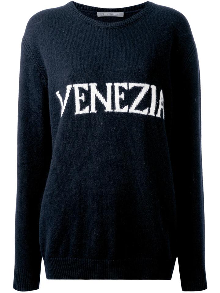 Alberta Ferretti Venezia Jumper - Blue