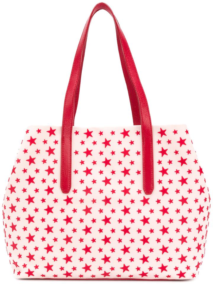 Jimmy Choo Sofia Medium Shopping Bag - Red
