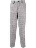 Education From Young Machines Bouclé Tweed Trousers - Grey