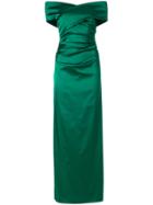 Talbot Runhof Poe2 Dress - Green
