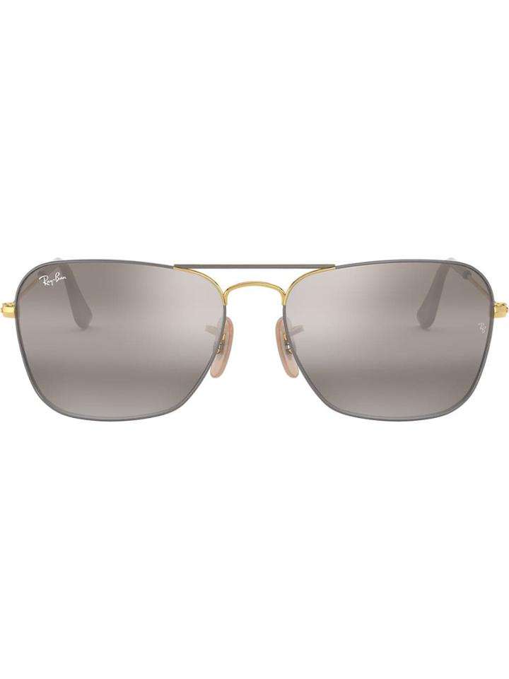 Ray-ban Caravan Sunglasses - Gold