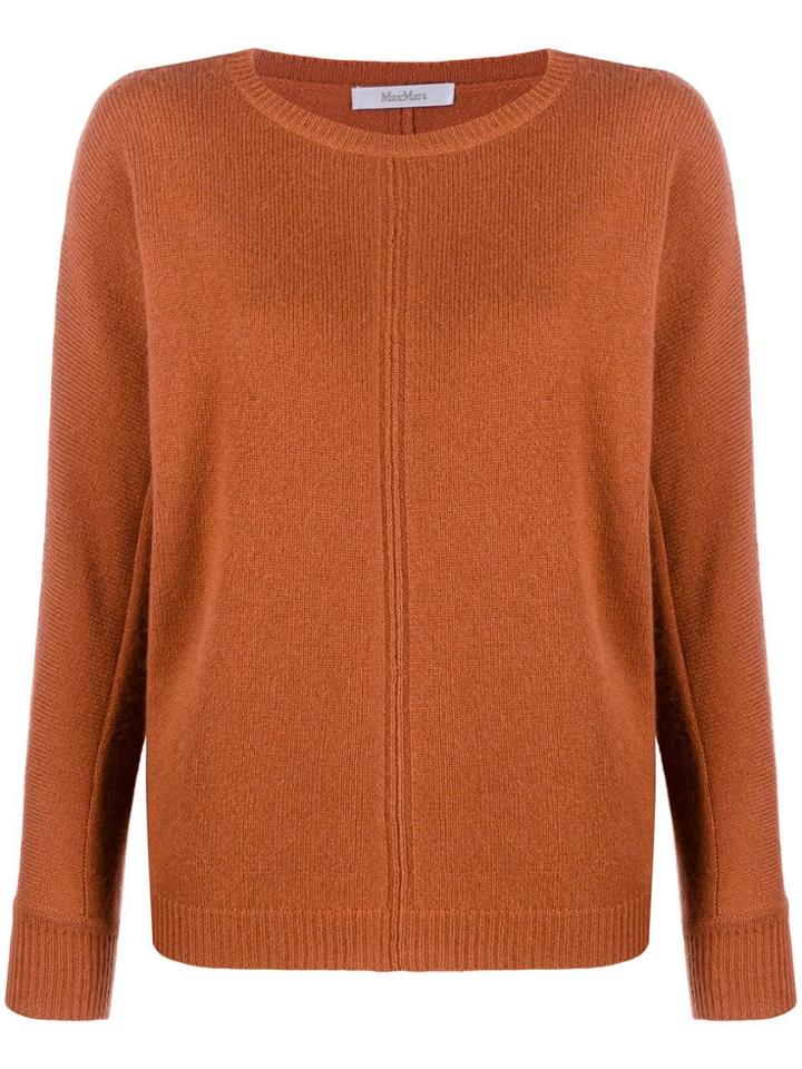 Max Mara Knitted Sweatshirt - Brown