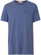 Burberry Cotton T-shirt - Blue