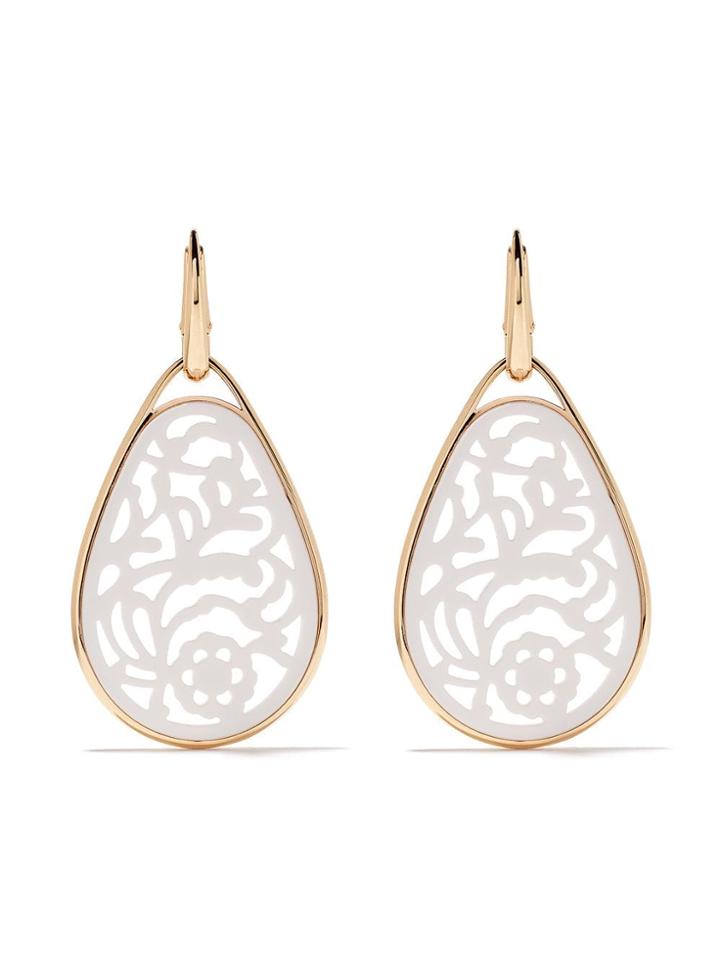 Pomellato 18kt Rose Gold Victoria Earrings - White