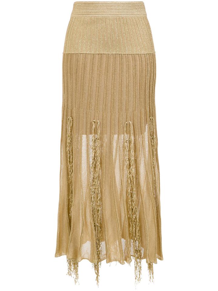 Nk Knit Midi Skirt - Nude & Neutrals