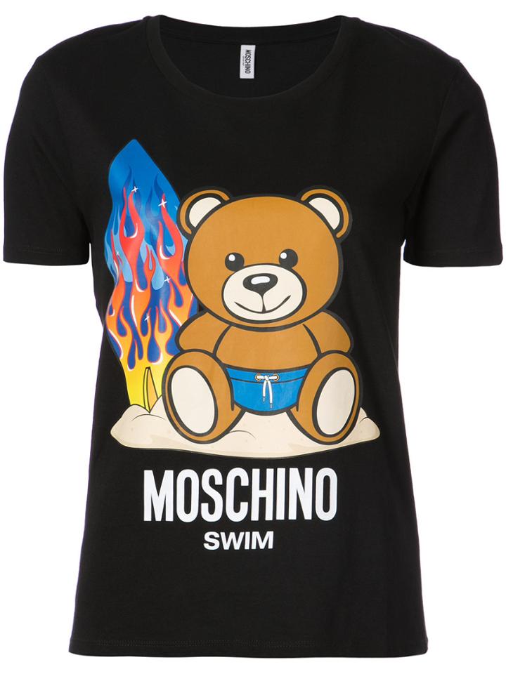 Moschino Surf Teddy T-shirt - Black