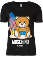 Moschino Surf Teddy T-shirt - Black