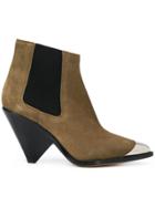 Isabel Marant Étoile Sculpted Heel Boots - Brown