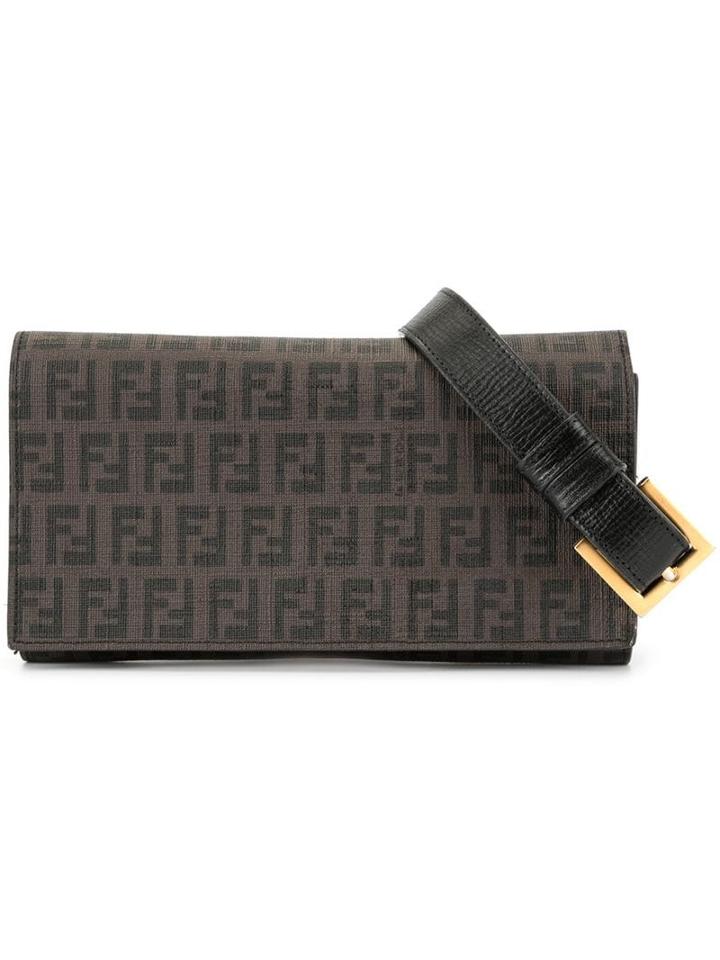 Fendi Pre-owned Zucca Waist Bum Bag - Brown