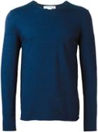 Comme Des Garçons Shirt Rolled Hem Jumper, Men's, Size: L, Blue, Cotton