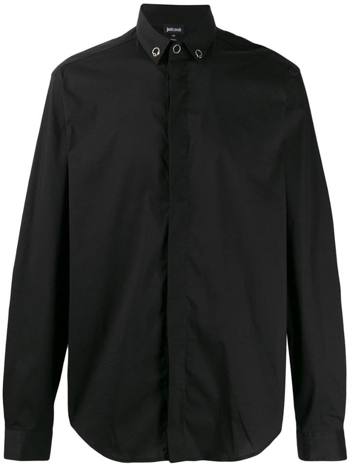Just Cavalli Long Sleeved Shirt - Black