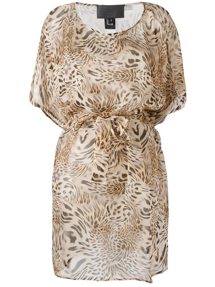 Philipp Plein Patterned Dress - Nude & Neutrals