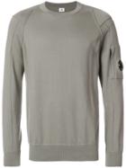 Cp Company Sleeve Pocket Detail Sweatshirt - Grey