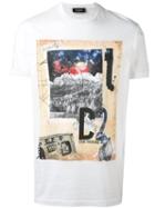 Dsquared2 - Printed T-shirt - Men - Cotton - M, White, Cotton