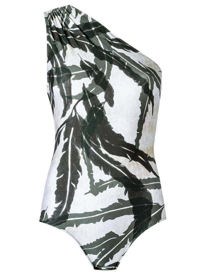 Adriana Degreas Printed Swimsuit - Red