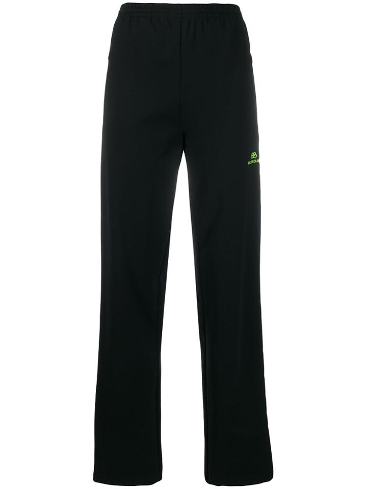 Balenciaga High-rise Track Pants - Black