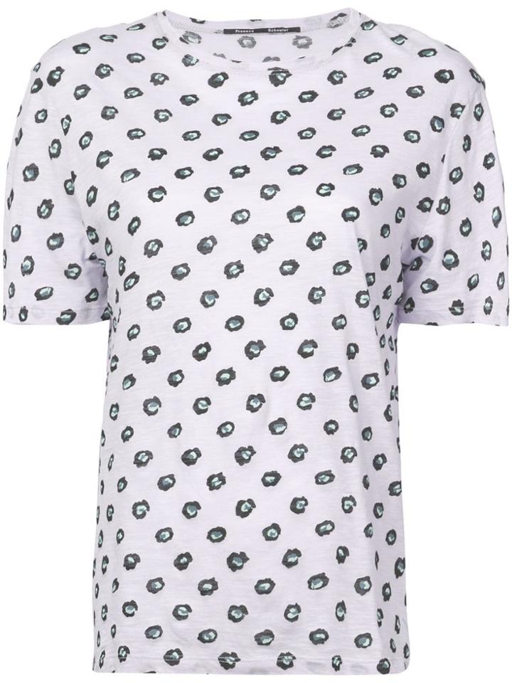 Proenza Schouler Floral Dot T-shirt - Pink