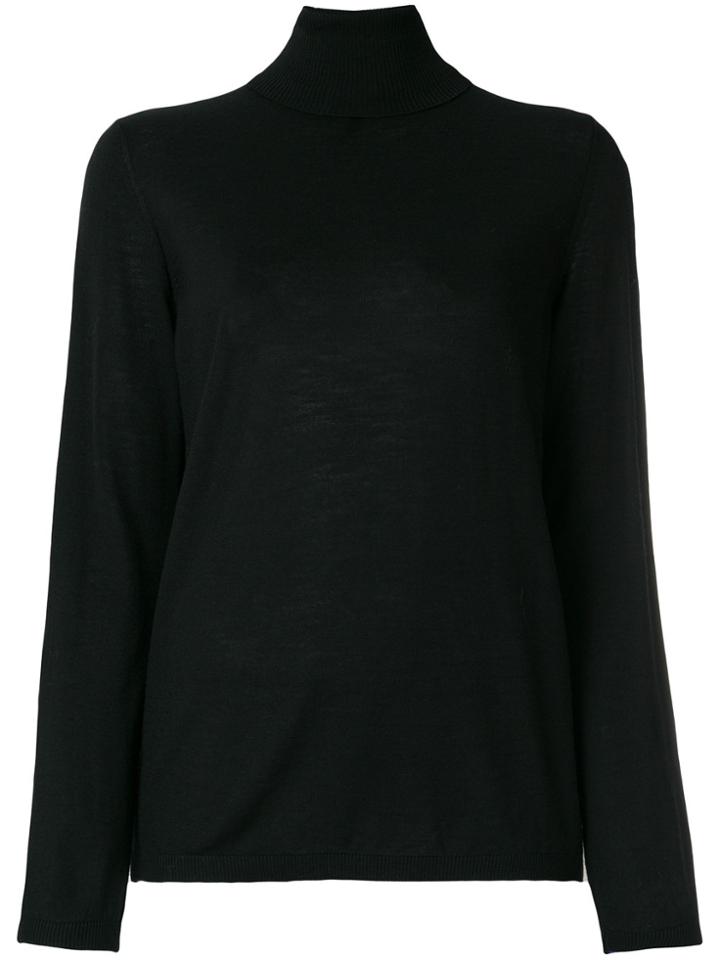 Luisa Cerano Turtleneck Sweater - Black