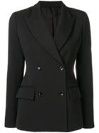 Joseph Double-breasted Blazer - Black