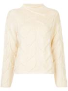 Chanel Pre-owned Fisherman Knit Jumper - Neutrals
