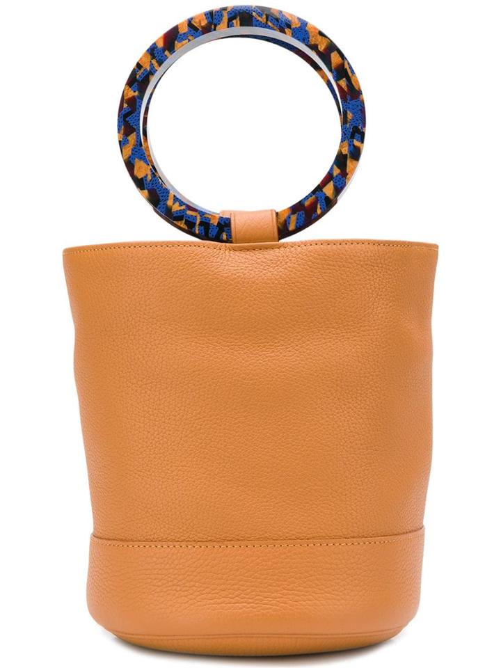 Simon Miller Round Handles Tote Bag - Brown