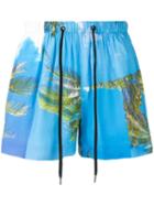 Duo Blue Tropical Shorts