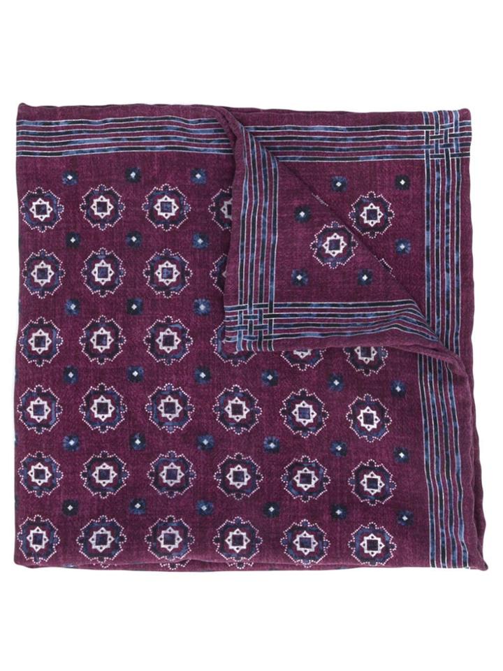 Brunello Cucinelli Printed Handkerchief - Red