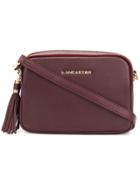 Lancaster Double Compartment Small Shoulder Bag - Red