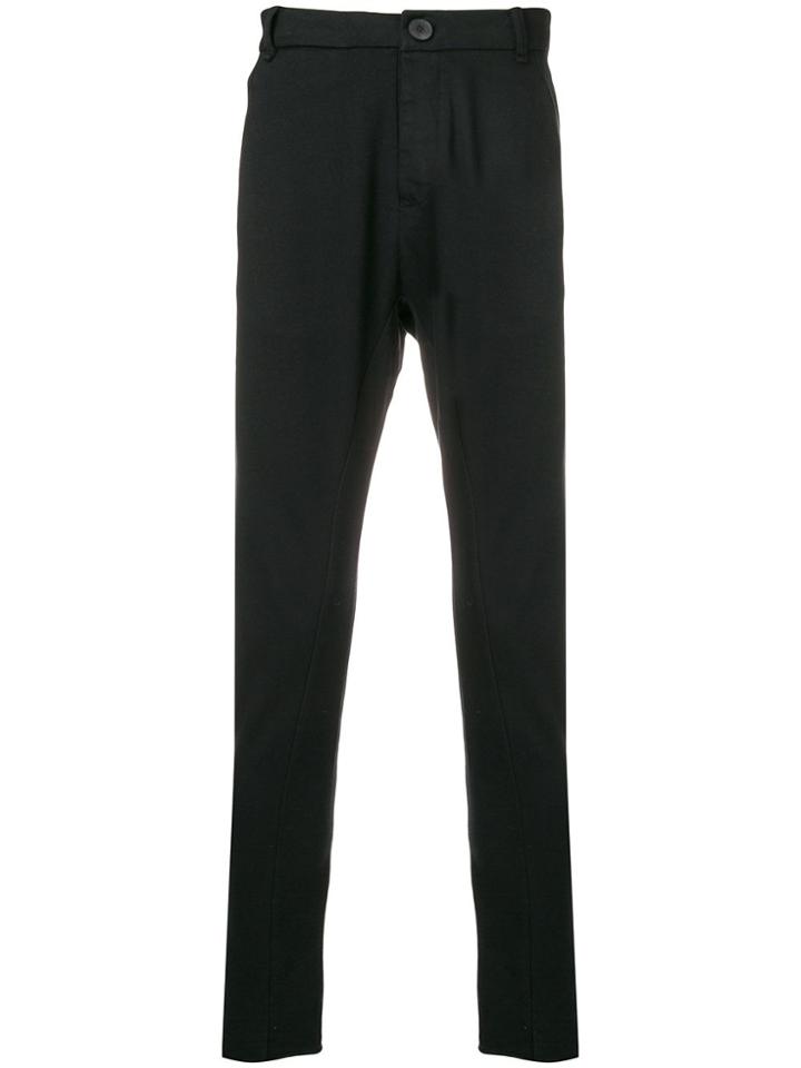 Thom Krom Tailored Fitted Trousers - Black