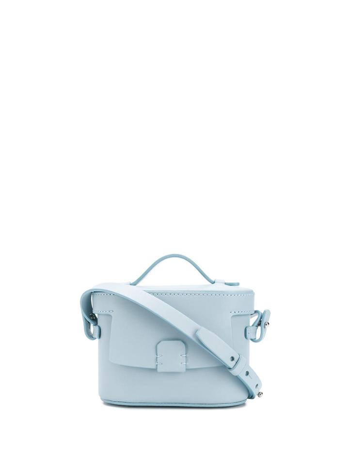 Nico Giani Oval Box Tote - Blue