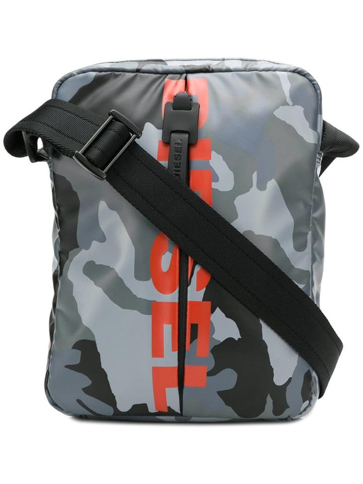Diesel F-bold Small Cross - Grey