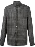 Lanvin Button Down Collar Shirt, Men's, Size: 42, Black, Cotton