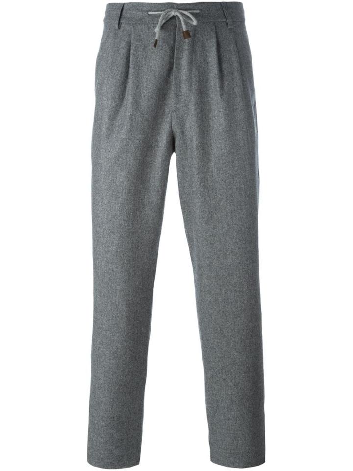 Brunello Cucinelli Drawstring Casual Trousers
